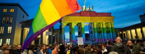 "Berlin for Orlando", Brama Brandenburska, LGBT