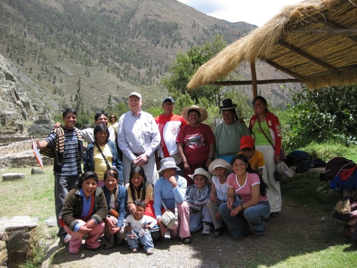 Arnold Markowitz w Peru, 2008.