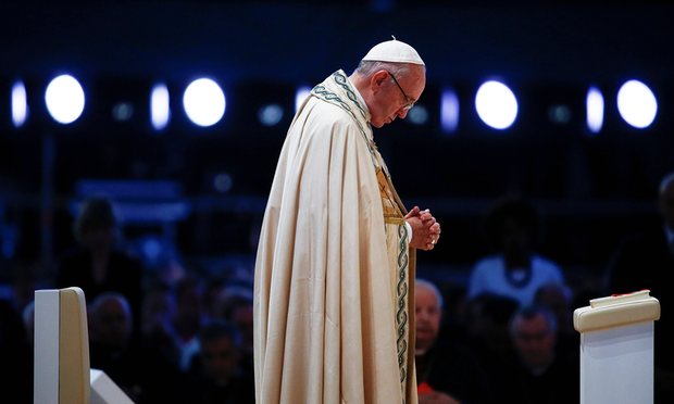 Papież Franciszek w Brzegach pod Krakowem, 30-07-2016, © Reuters