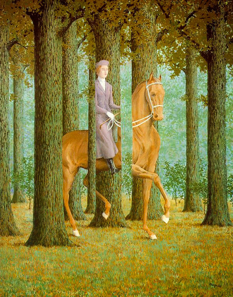 René Magritte "Carte Blanche", fot. Ben Ledbetter, Flickr https://www.flickr.com/photos/benledbetter-architect/8756228002