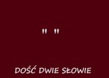 dosc dwie slowie - logo BROWN